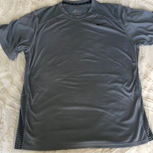 Nike Dri-FIT Gray Athletic Shirt XXL